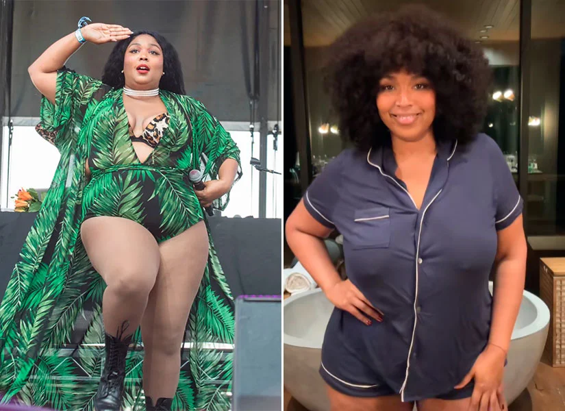 Lizzo weight loss before and after