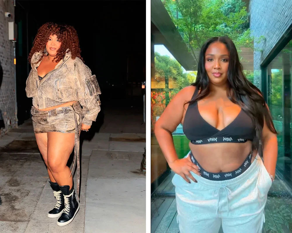 Lizzo before and after weight loss 2024