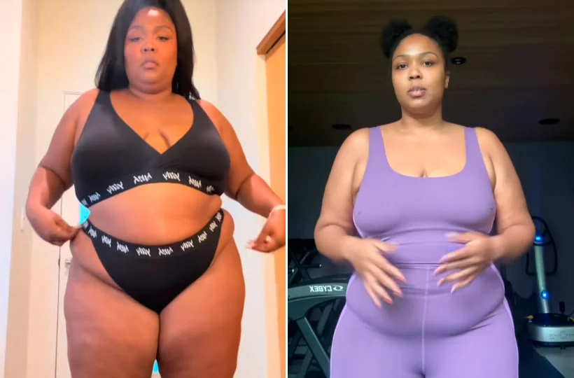 Lizzo weight loss before and after