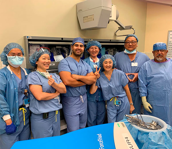 Lalezari Surgical team