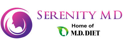Serenity MD Home of MD Diet Logo